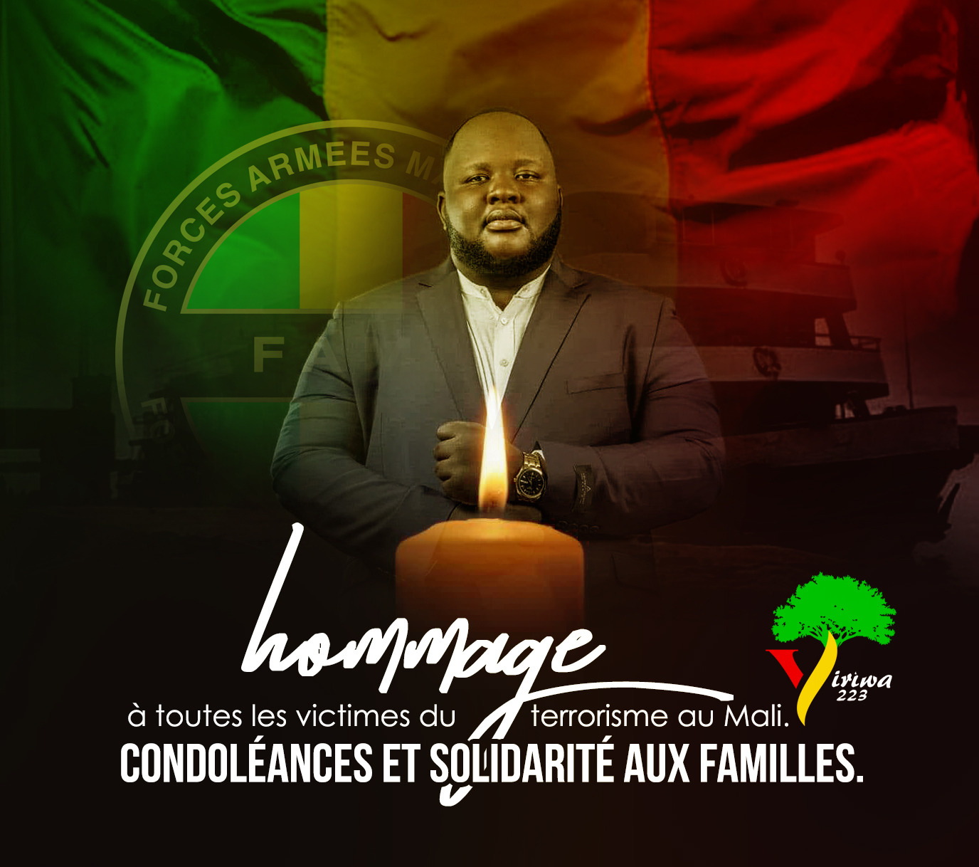 Mali: le mouvement yiriwa 223 salue la bravoure et l'esprit de sacrifice des FAMa